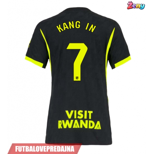 Lacne Ženy Futbalové dres Atletico Madrid Lee Kang-in #7 2026-27 Krátky Rukáv - Preč